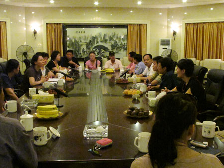 宁夏艺术学校一行人来我院考察交流