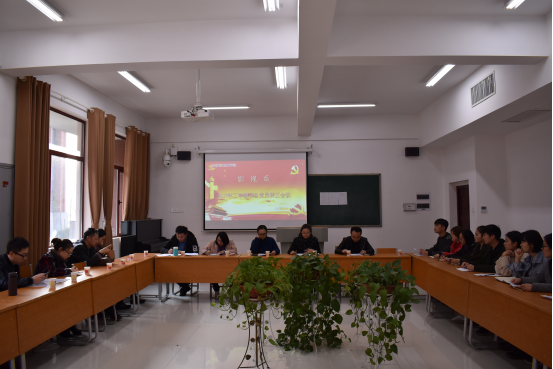 影视系党支部召开党员发展会议