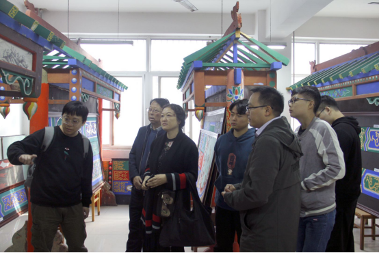 文旅系师生代表赴陕西文保专修学院调研