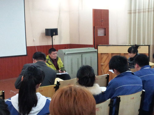 学院召开2013年长沙市中等职业学校技能抽查动员会议