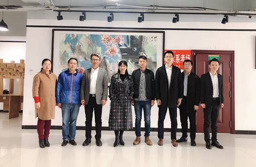 新迈尔（北京）科技有限公司等校企合作单位来美术系考察交流