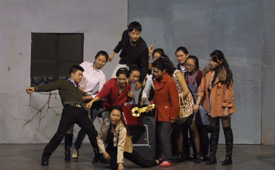 影视系09级影视表演班《以爱之名》教学汇报精彩上演