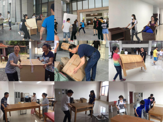 发挥先锋作用，助力校区整合