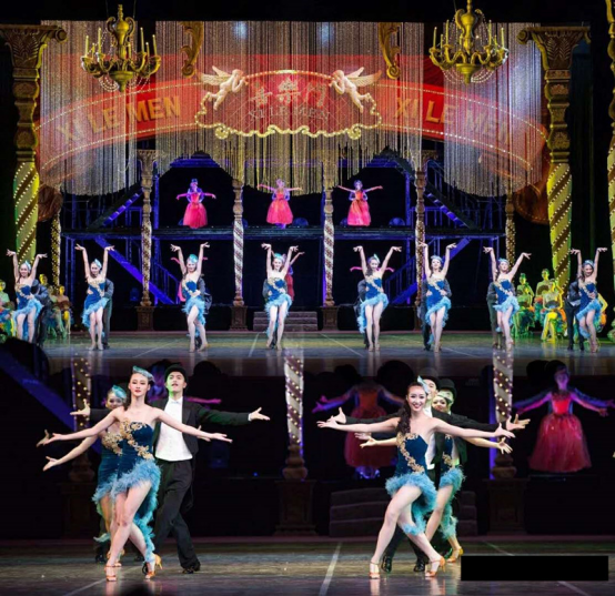 社文系学生参与海河红帆舞剧演出