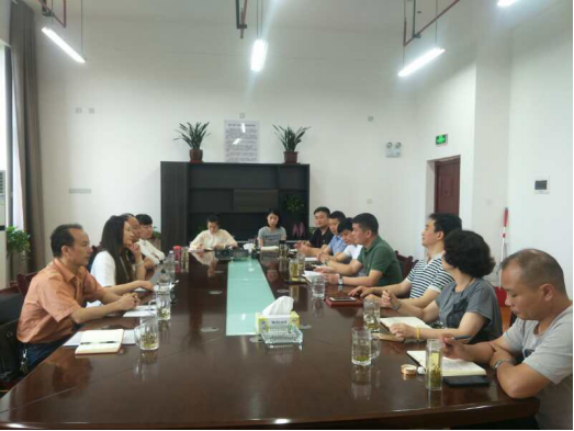 桂阳湘剧保护传承中心来校商谈合作事宜