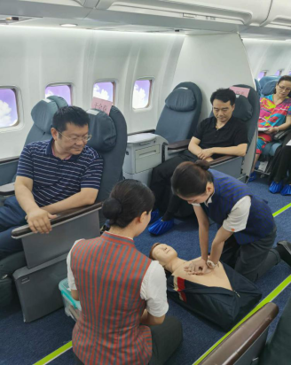 文旅系空中乘务专业教师业务能力考核成功举行