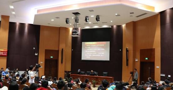 影视系举办“从东亚病夫到大国崛起”专题讲座