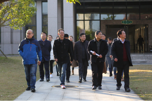 “湖南省文明高校”考核组专家来我院实地评估检查