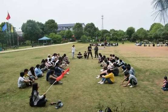 美术系开展拓展训练